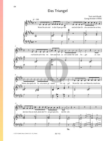 Das Triangel Sheet Music