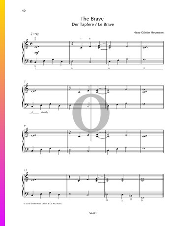 The Brave Sheet Music