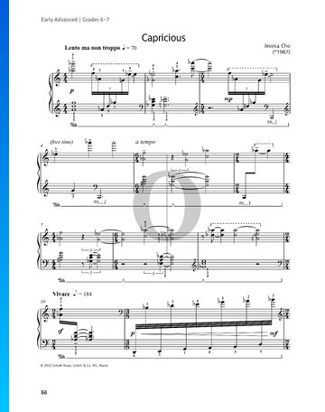 Capricious Partitura