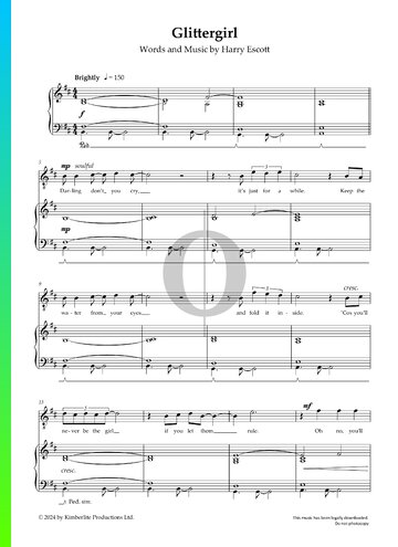 Glittergirl Sheet Music