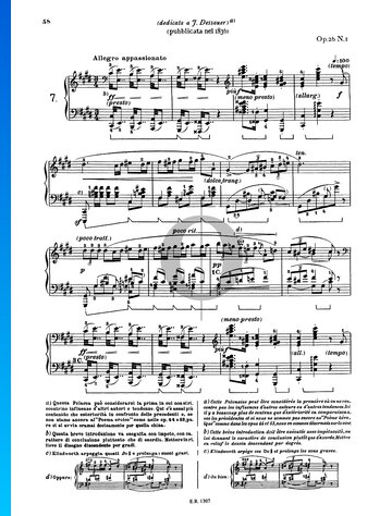 Polonaise In C-sharp Minor, Op. 26 No. 1 Spartito