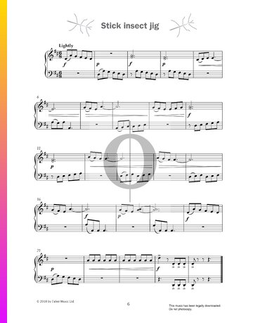 Stick Insect Jig Sheet Music