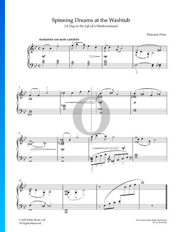 Spinning Dreams at the Washtub Sheet Music