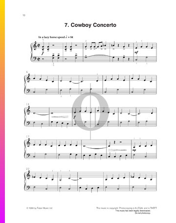 Cowboy Concerto Sheet Music