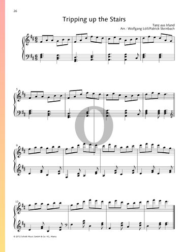 Tripping up the Stairs Sheet Music