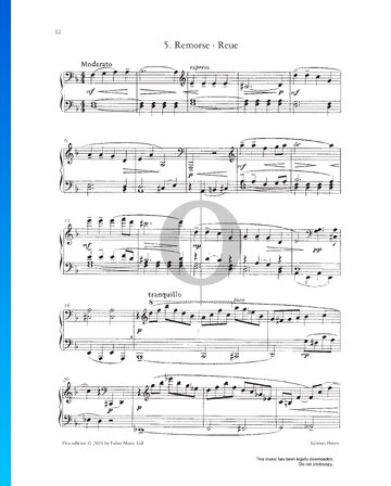 Remorse Sheet Music