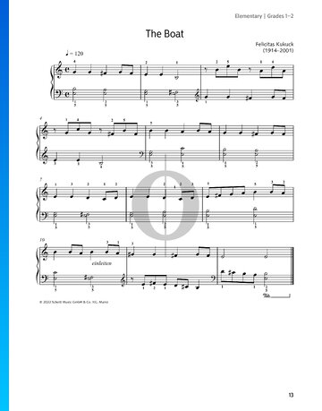 The Boat Sheet Music