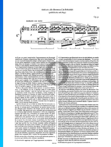 Partition Ballade in F Minor, Op. 52 No. 4