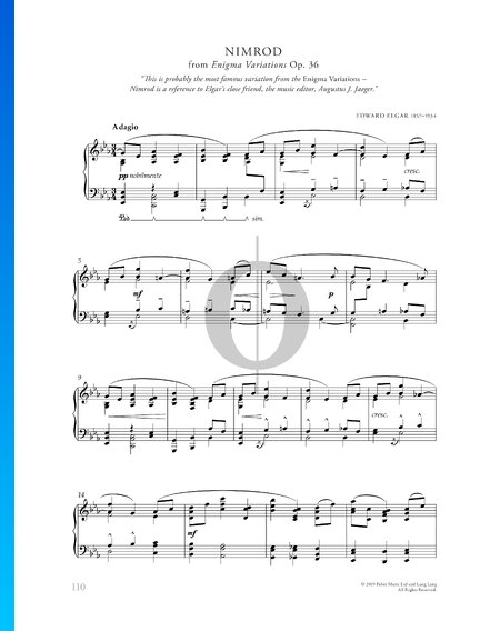 Enigma Variationen, Op. 36: Nimrod
