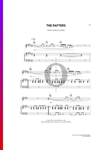 The Rafters bladmuziek