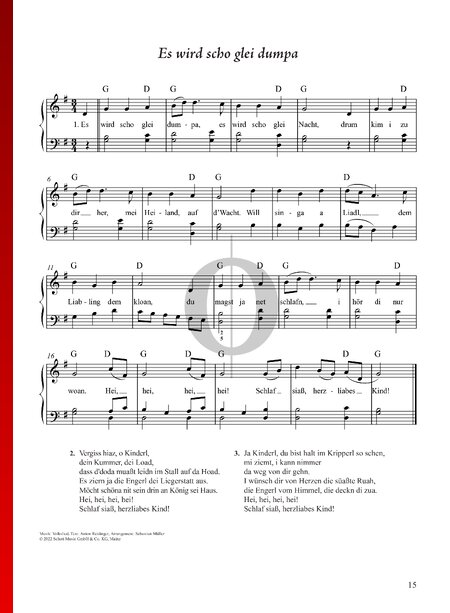 Es wird scho glei dumpa