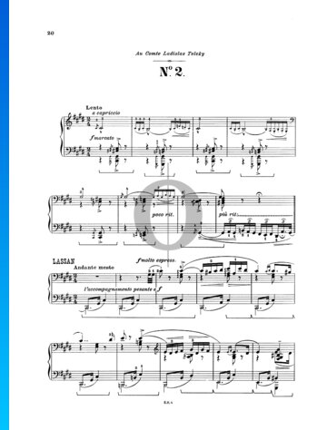 Ungarische Rhapsodie Nr. 2, S.244/2 Musik-Noten