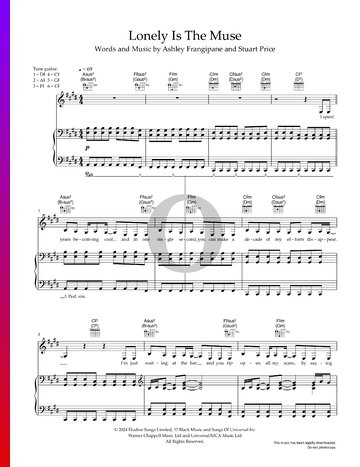 Lonely Is The Muse Sheet Music