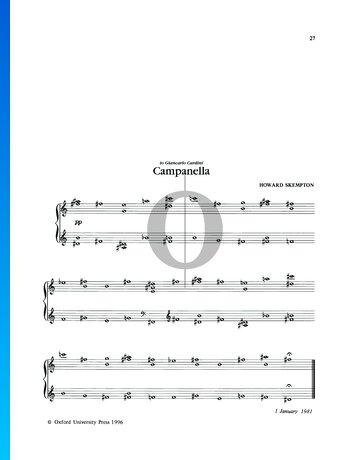 Campanella Sheet Music