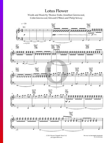 Lotus Flower Sheet Music