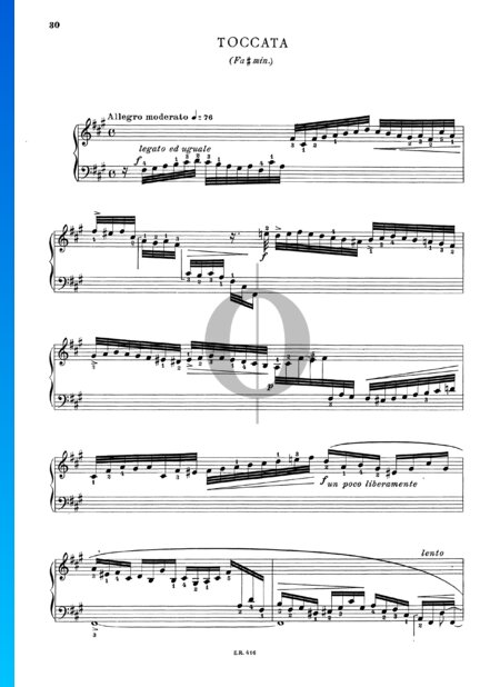 Toaccata und Fuge in fis-Moll, BWV 912