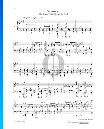 The Great Troll, Op. 44 Musik-Noten