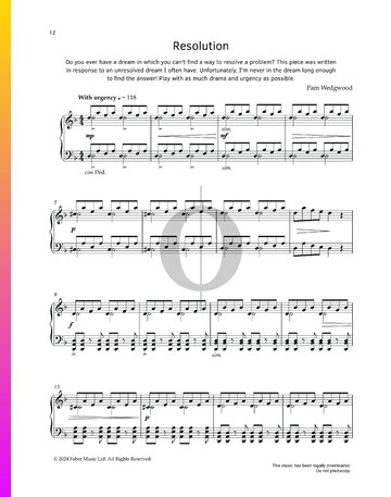 Resolution Sheet Music