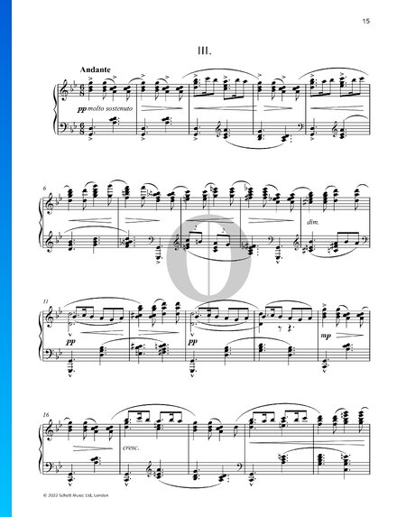 Cameo in G Minor, Op. 56 No. 3