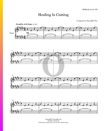 Healing Is Coming Sheet Music