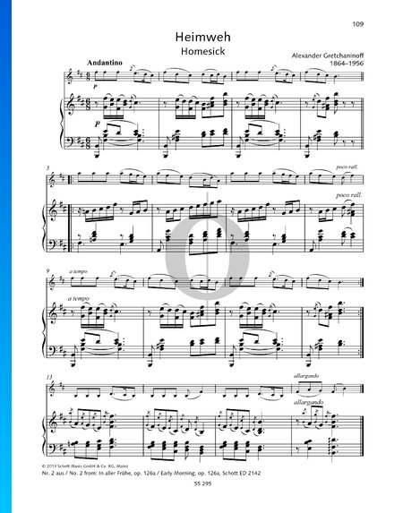 Early Morning, Op.126