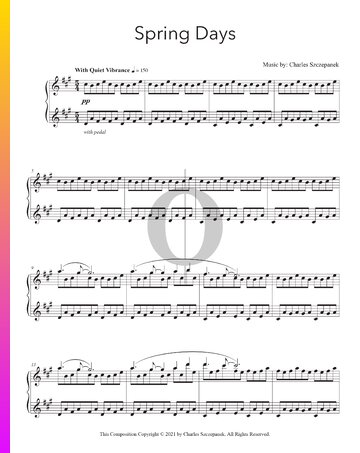 Spring Days Sheet Music