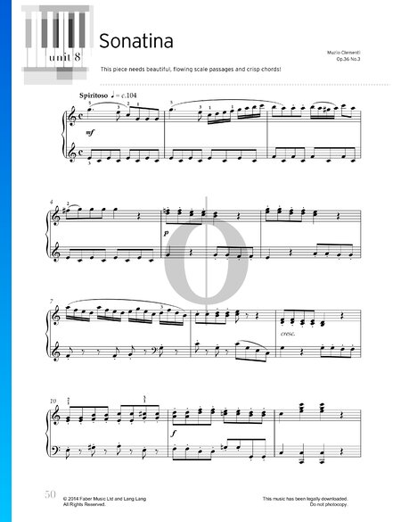 ANCIENNE NOTES SONATINES AVEC Clementi Piano Solo Op 36, 37, 38 Louis