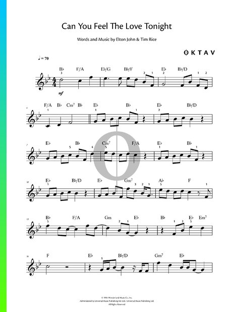 Can You Feel The Love Tonight