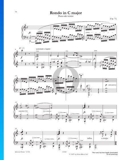 Rondo in C Major, Op. 73