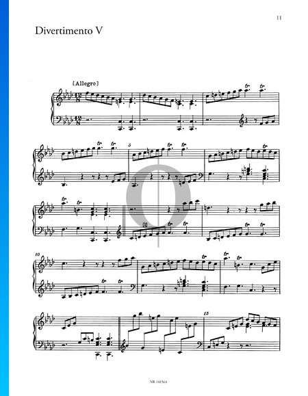 Sonate Nr. 5 in f-Moll: Divertimento