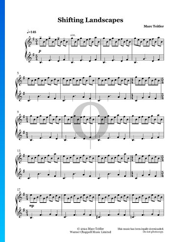 Shifting Landscapes Sheet Music