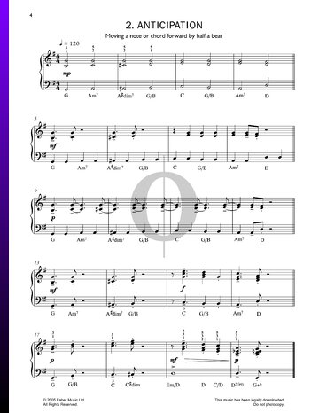 Anticipation Sheet Music