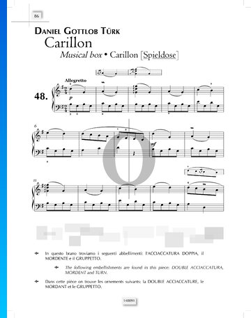 Partition Carillon