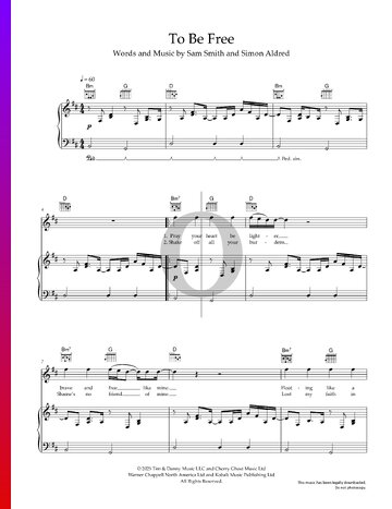 To Be Free Sheet Music