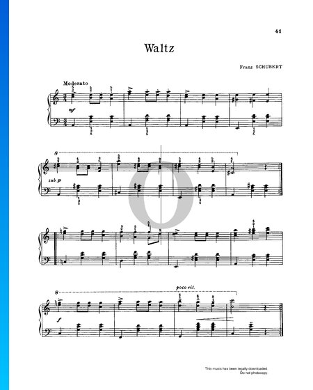 Waltz in A Minor, D. 924, Op. 91 No. 9