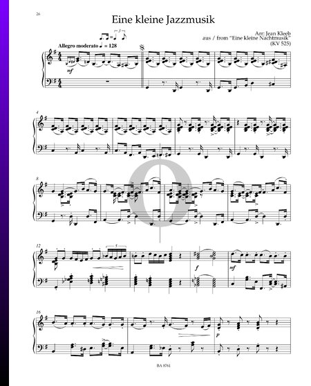 Eine kleine Jazzmusik