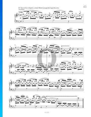 L’Inverno – Winter, Op. 8, RV 297: 2. Largo Sheet Music