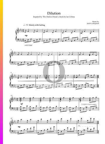 Dilution Sheet Music