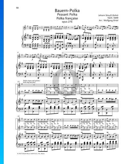 Bauern-Polka, Op. 276