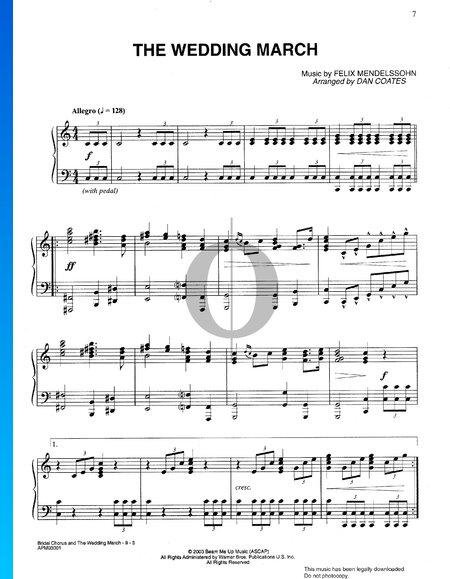 Hochzeitsmarsch, Op. 61