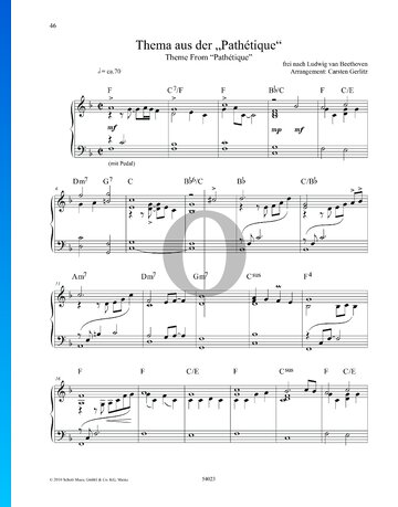 Theme From "Pathétique" (Crossover) Sheet Music