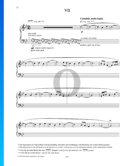VII - Cantabile, molto legato