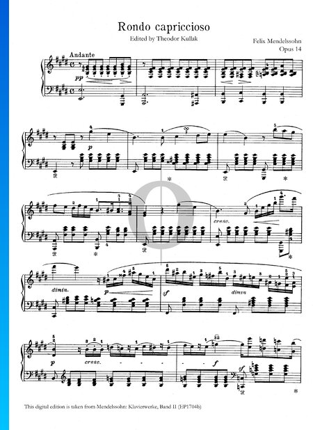 Andante and Rondo capriccioso, Op. 14