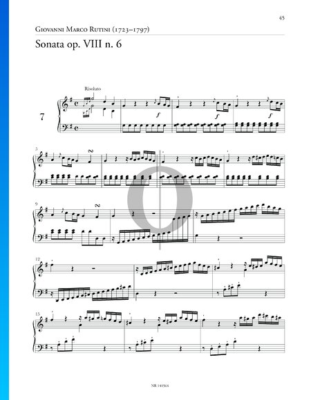 Sonata in G Major, Op. 8 No. 6