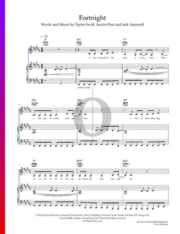 Fortnight bladmuziek