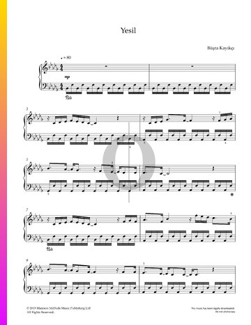 Yesil Sheet Music