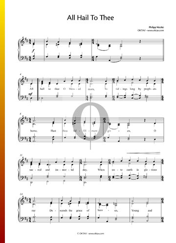 All Hail To Thee Sheet Music