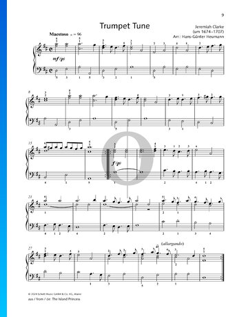 Trumpet Tune Sheet Music