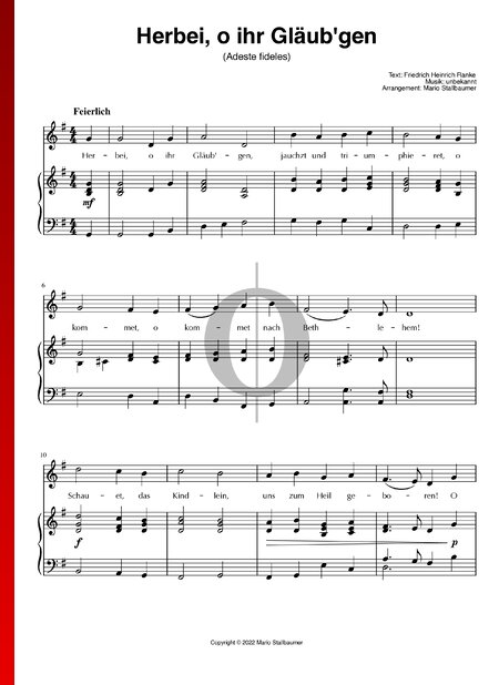O Come, All Ye Faithful