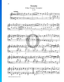 Sonate in F-Dur, K. 274